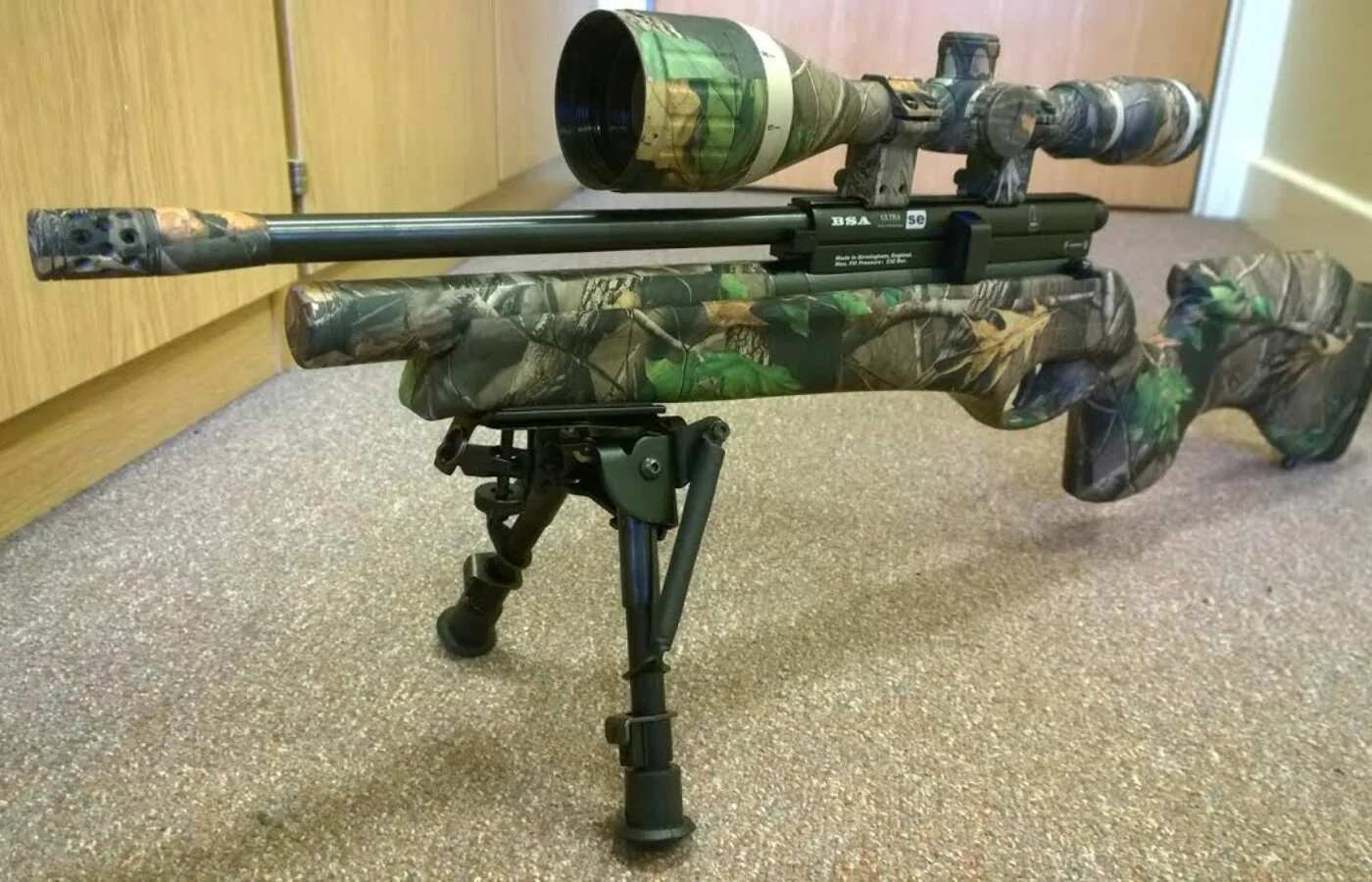 Adam Smith – Water transfer printing for BSA ultra SE multishot air rifle