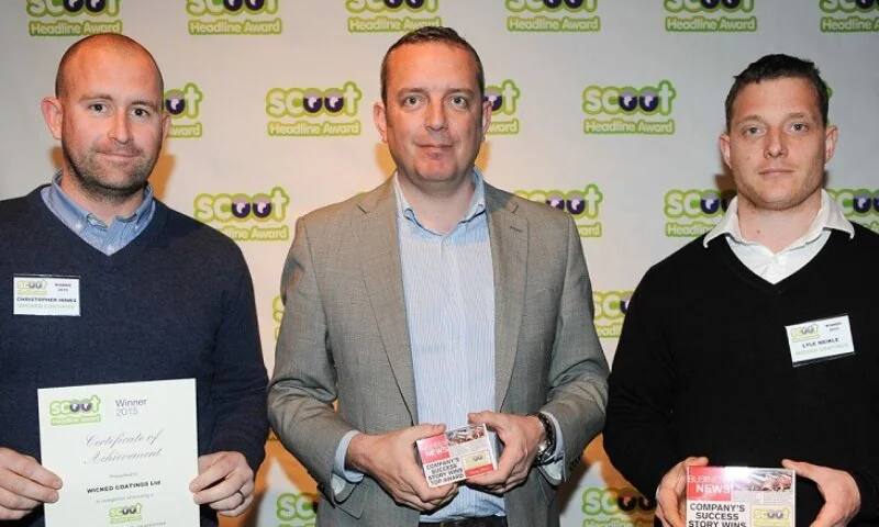 It’s Silver For Wicked Coatings at National Business Awards!