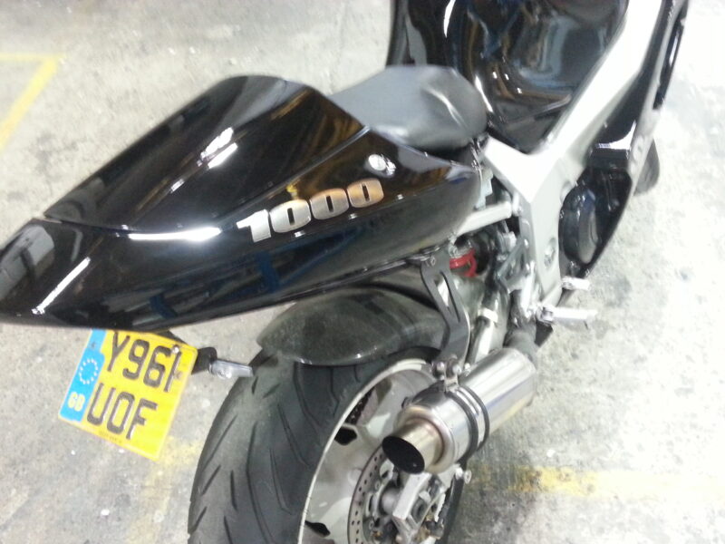 Suzuki GSX-R 1000 Painted And Coated At Wicked Coatings