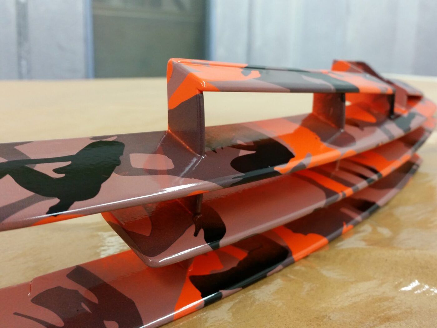 Car Various Elements Coated In Fancy Illusion Hydrographic Film