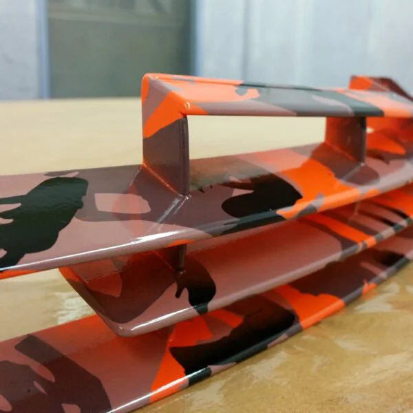 Car Various Elements Coated In Fancy Illusion Hydrographic Film