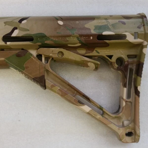 Guns Elements Coated In Military Camouflage Hydrographic Film