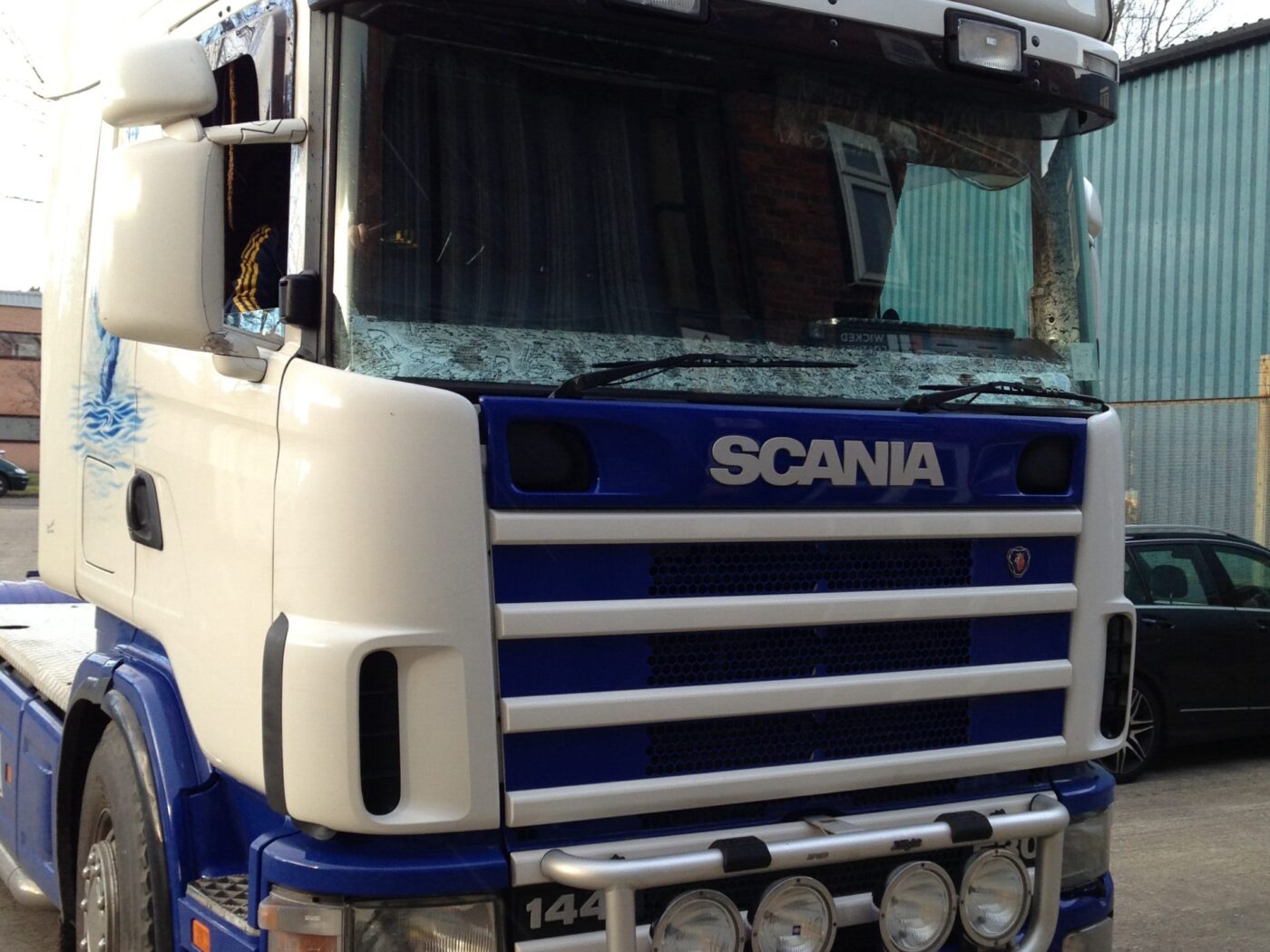 Scania Painted And Coated At Wicked Coatings