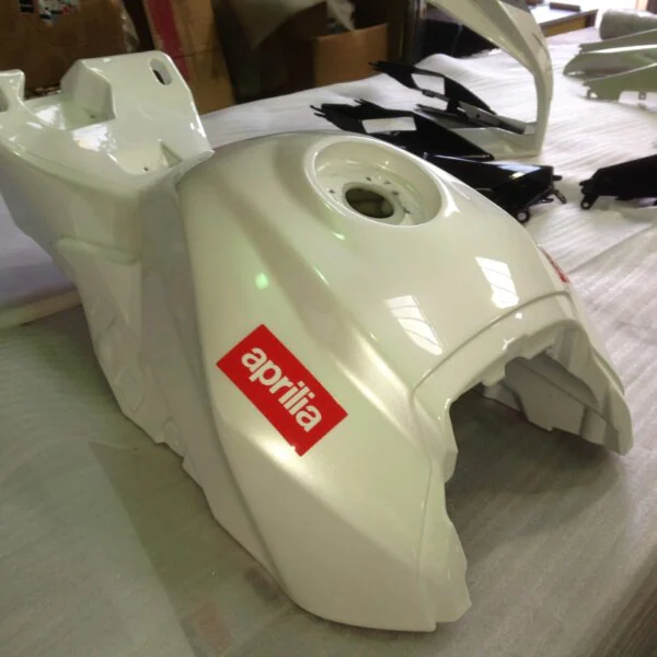 Aprilla painted and coated at Wicked Coatings
