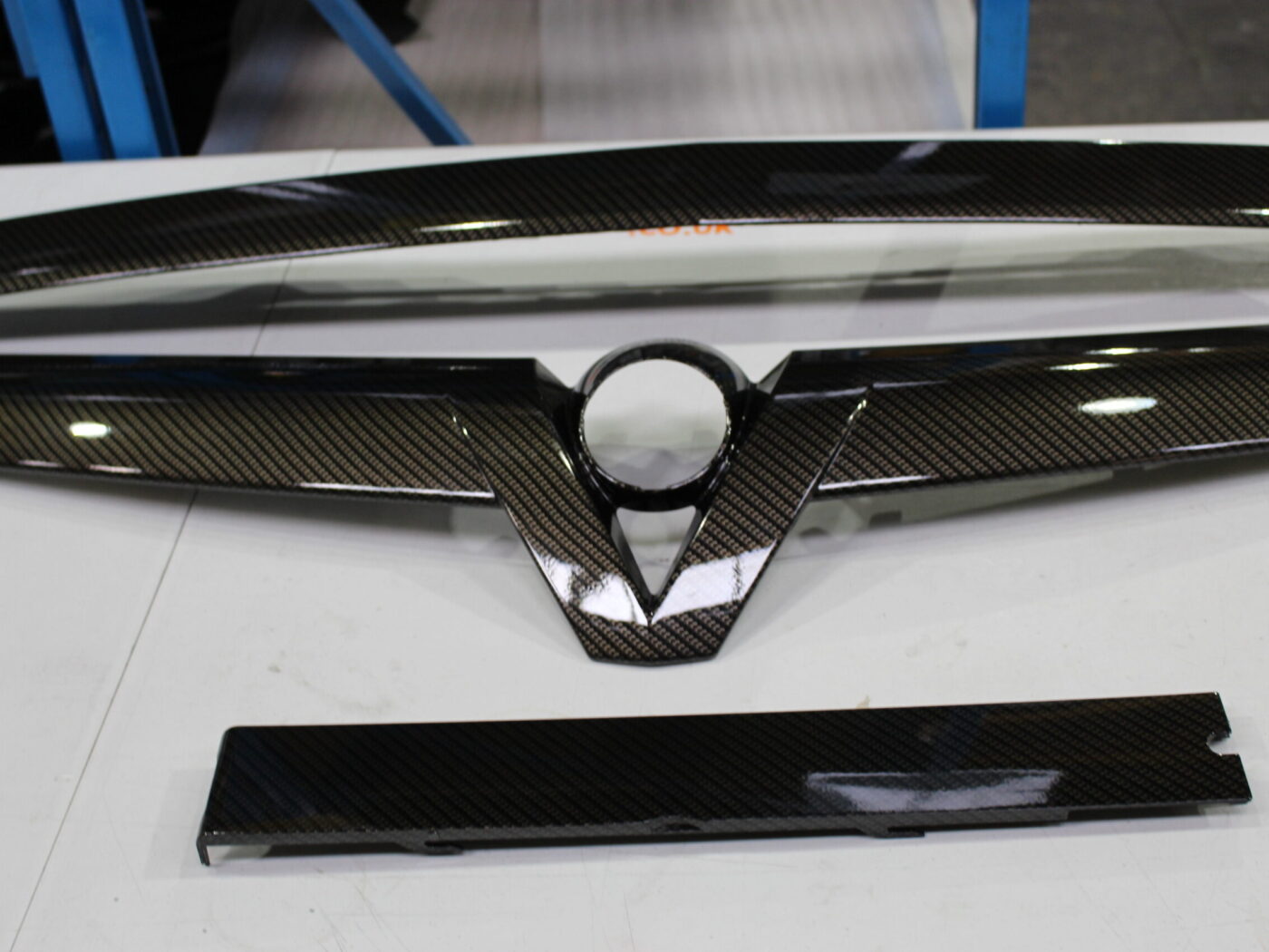 Vauxhall exterior elements coated in carbon fibre
