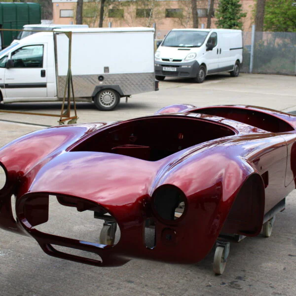 AC Shelby Cobra exterior painted at Wicked Coatings