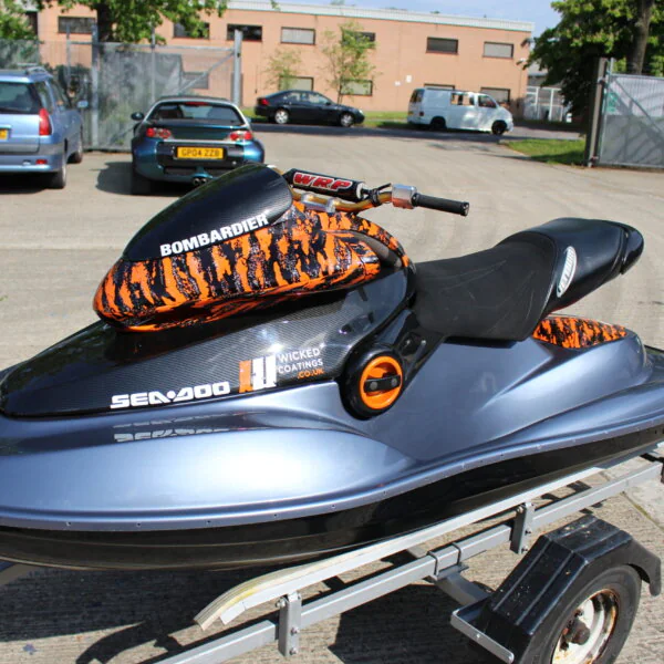 Jet Ski Painted And Coated At Wicked Coatings