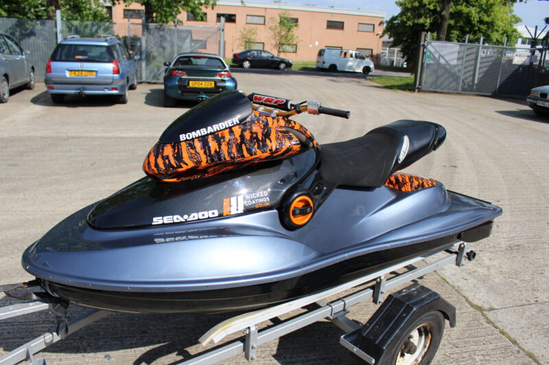 Jet Ski Painted And Coated At Wicked Coatings
