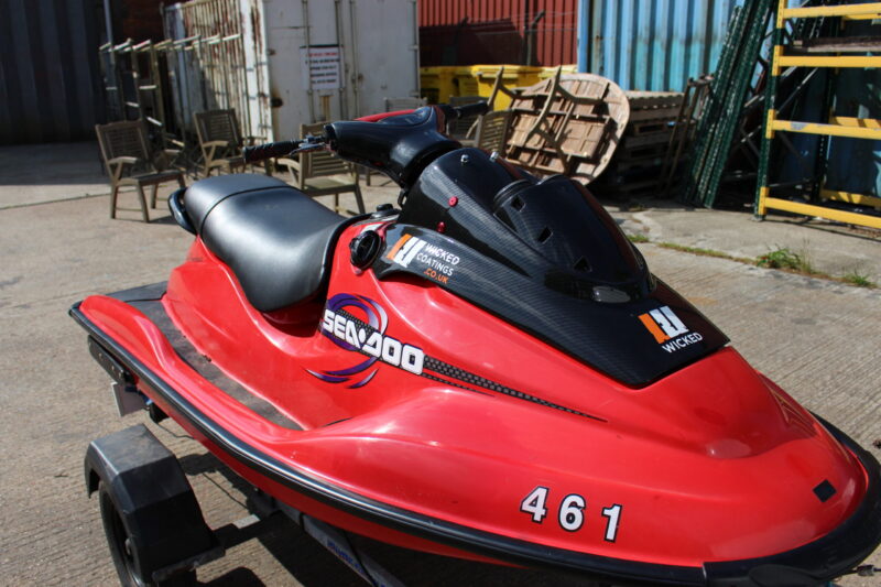 Jet ski painted And Coated At Wicked Coatings