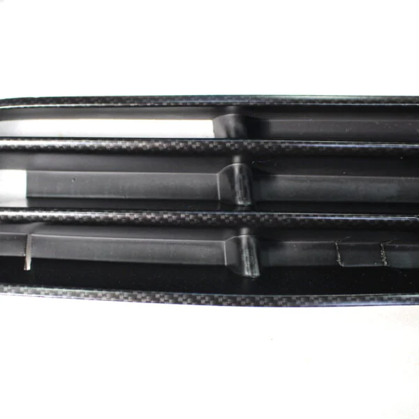 Dashboard Elements Coated In Carbon Fibre Painted Black