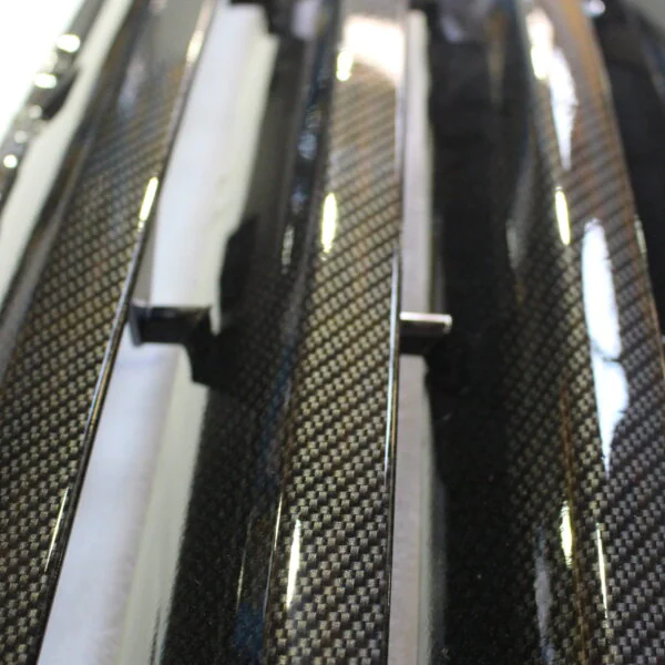 Land Rover exterior coated in carbon fibre