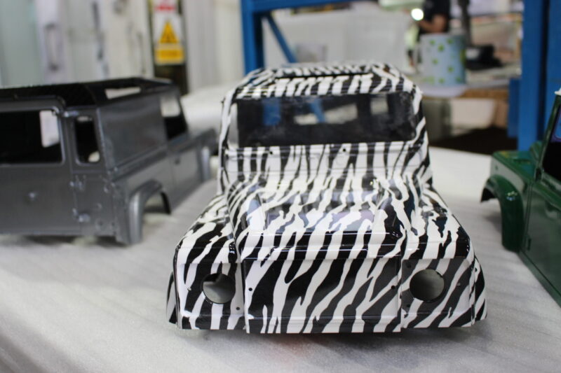 Land Rover Freelander ( Plastic Model Scale 1 : 35 ) Painted At Wicked Coatings