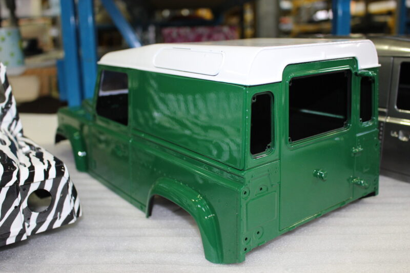 Land Rover Freelander ( Plastic Model Scale 1 : 35 ) Painted At Wicked Coatings