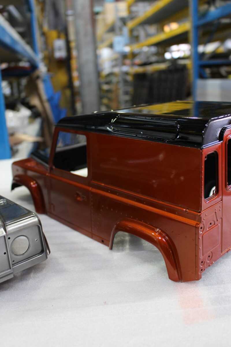 Land Rover Freelander ( Plastic Model Scale 1 : 35 ) Painted At Wicked Coatings