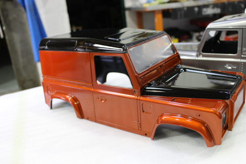 Land Rover Freelander ( Plastic Model Scale 1 : 35 ) Painted At Wicked Coatings
