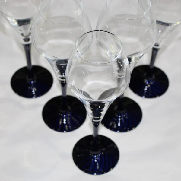 Glasses Coated In Carbon Fibre Painted Dark Blue