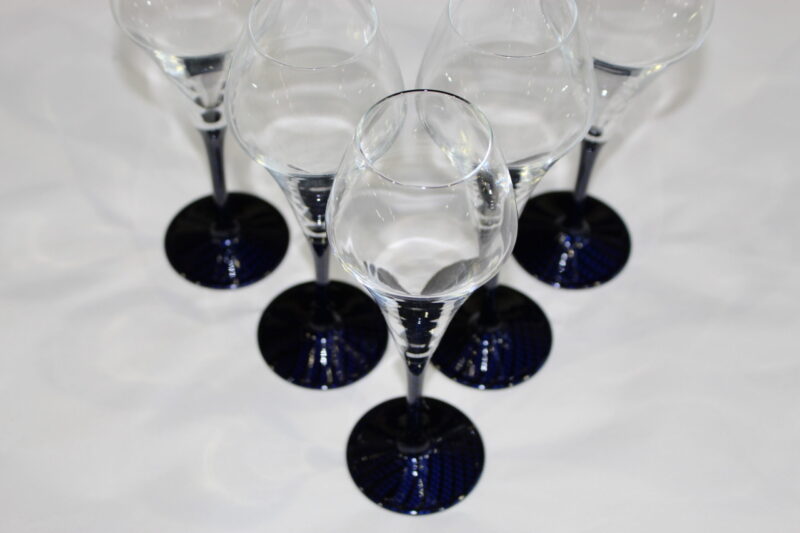 Glasses Coated In Carbon Fibre Painted Dark Blue