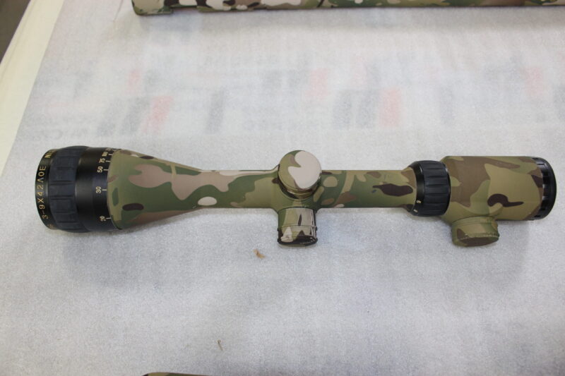 Military Camouflage dipped guns