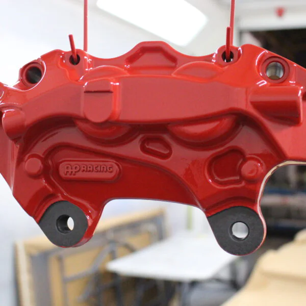 Car breaks painted red