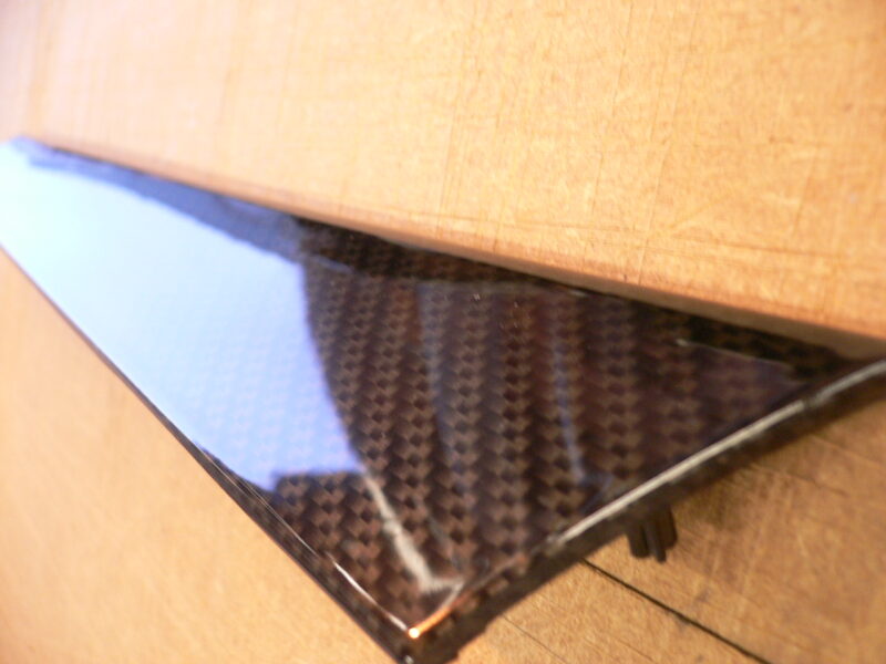 Audi various elements coated in carbon fibre hydrographic film painted black