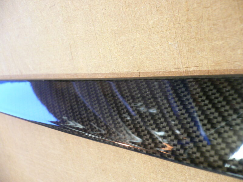 Audi various elements coated in carbon fibre hydrographic film painted black