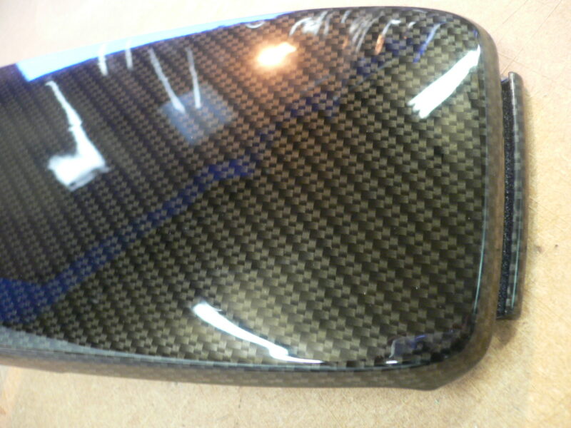 Audi various elements coated in carbon fibre hydrographic film painted black