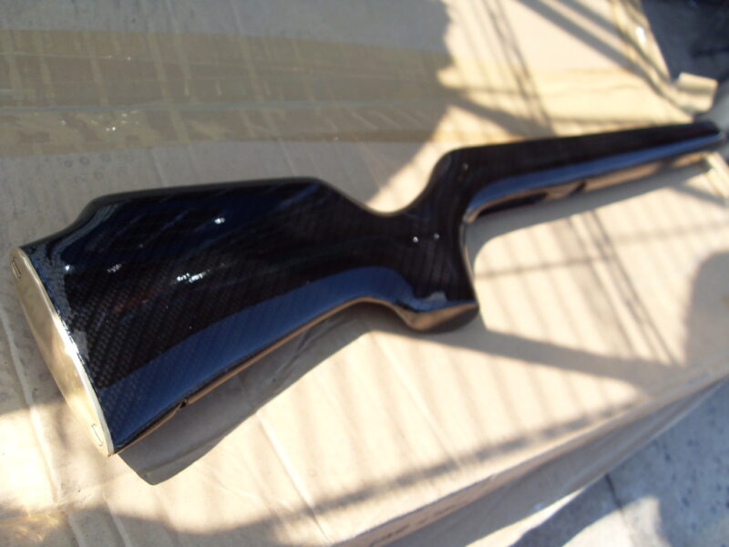 Guns Elements Coated In Carbon Fibre Hydrographic Film Painted Black