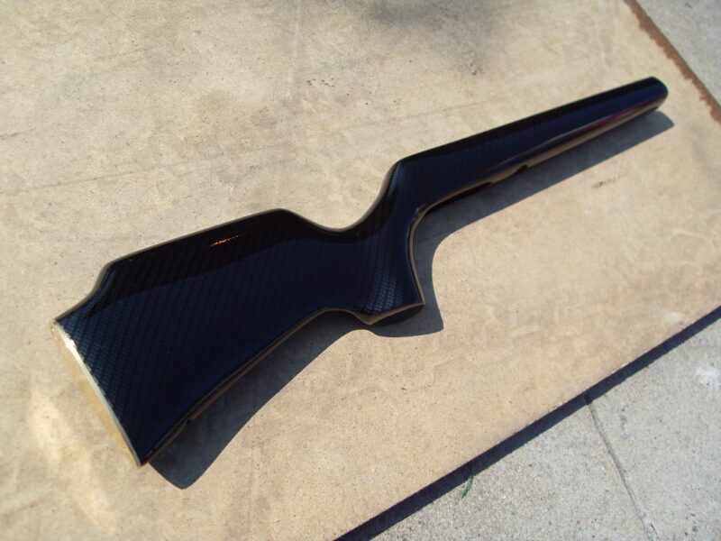 Guns Elements Coated In Carbon Fibre Hydrographic Film Painted Black