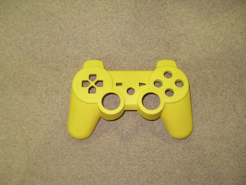 Gamepad Painted Pink and Yellow
