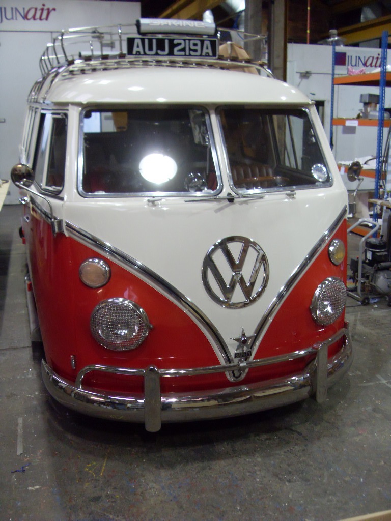 VW Transporter T1 Camper Painted And Customised At Wicked Coatings