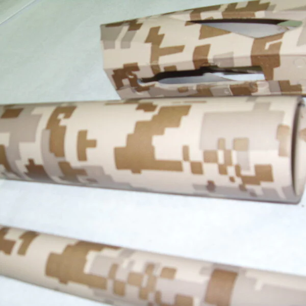 Guns Elements Coated In Military Hydrographic Film
