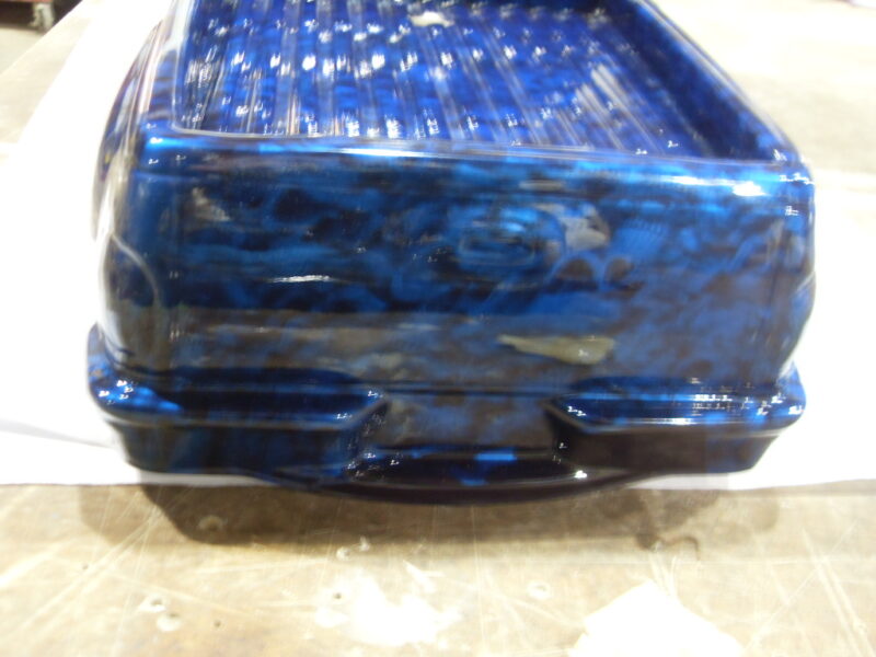 Car Model Coated In Skull Hydrographic Film Painted Blue