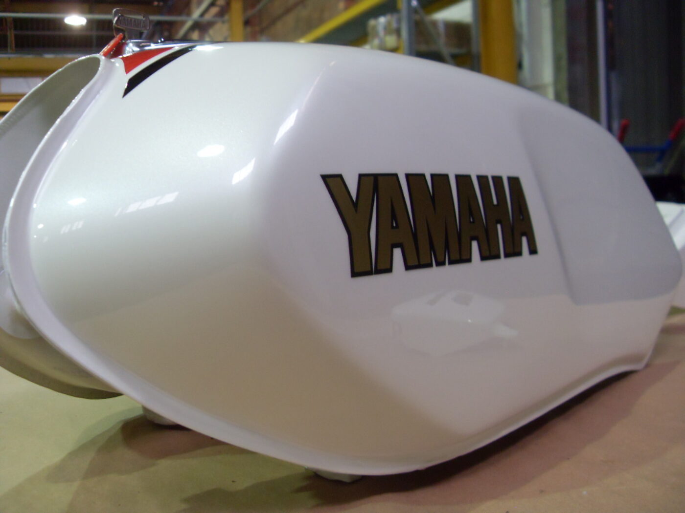 Yamaha painted and coated at Wicked Coatings
