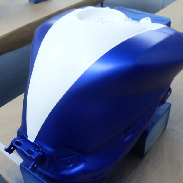 Yamaha parts painted and coated at Wicked Coatings
