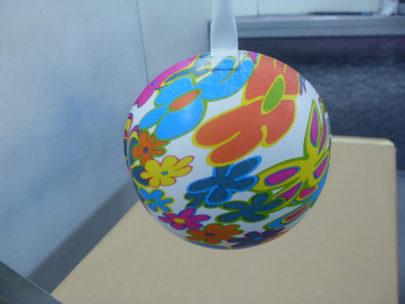Household Items Coated In Flower Hydrographic Film