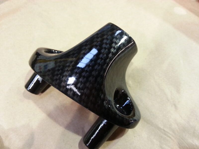 Ferrari 360 various elements coated in carbon fibre hydrographic film painted black