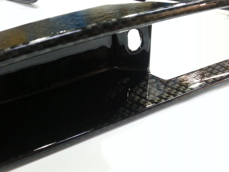 Ferrari 360 various elements coated in carbon fibre hydrographic film painted black