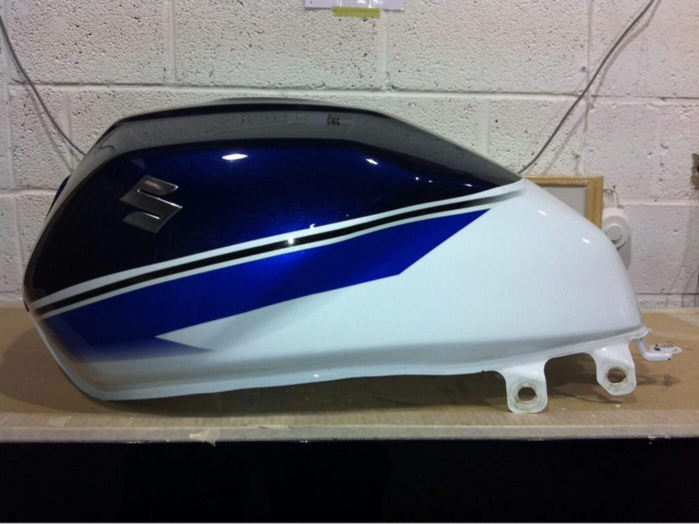 Suzuki GSX 1400 parts painted and coated at Wicked Coatings