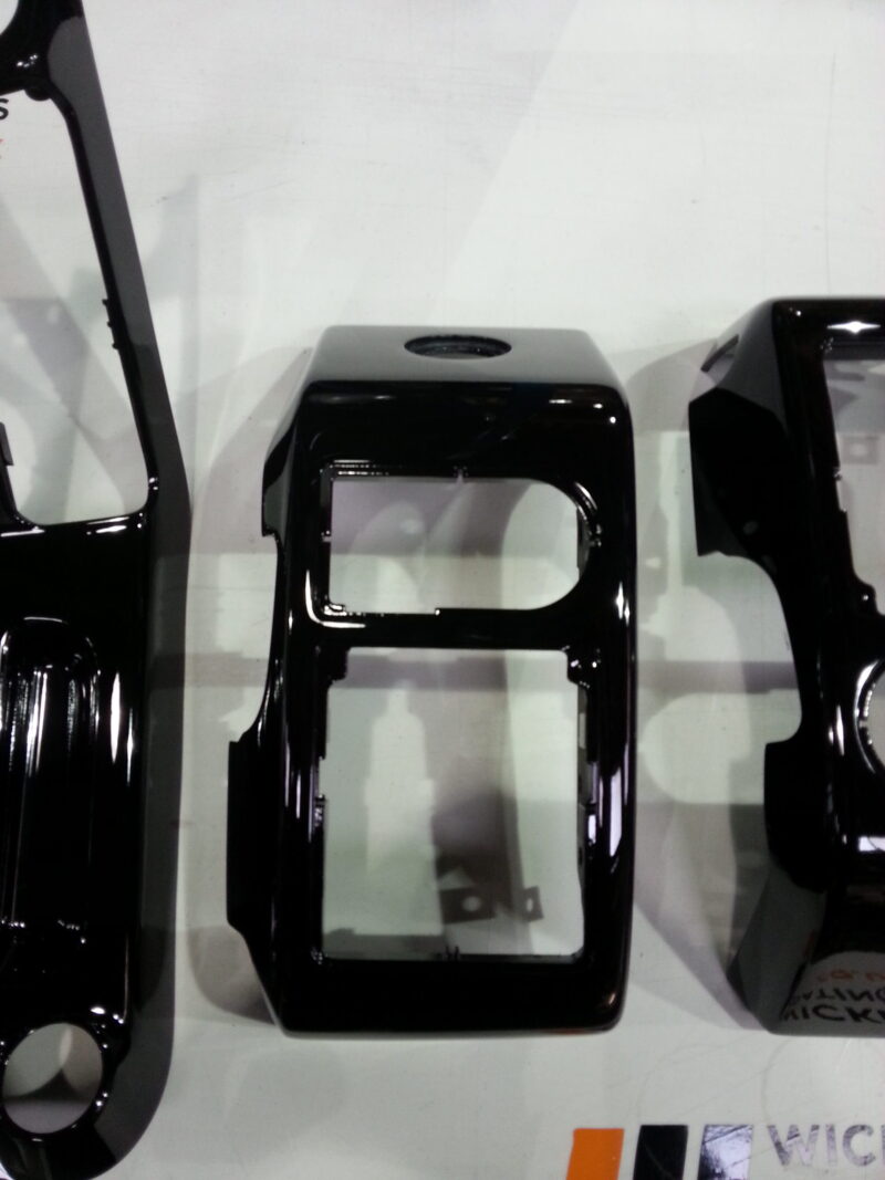 Car Interior Parts Painted Black