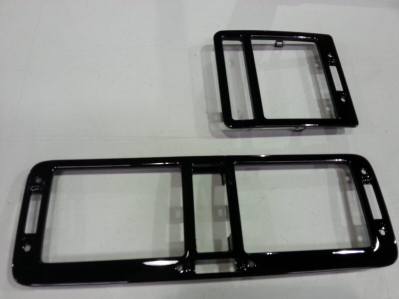 Car Interior Parts Painted Black