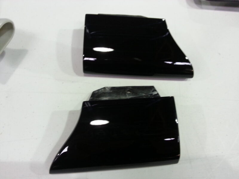 Car Interior Parts Painted Black