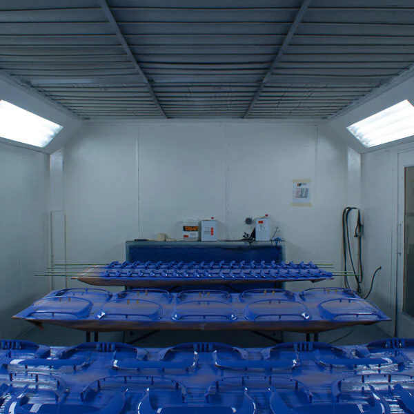 Spraying Room 3 at Wicked Coatings