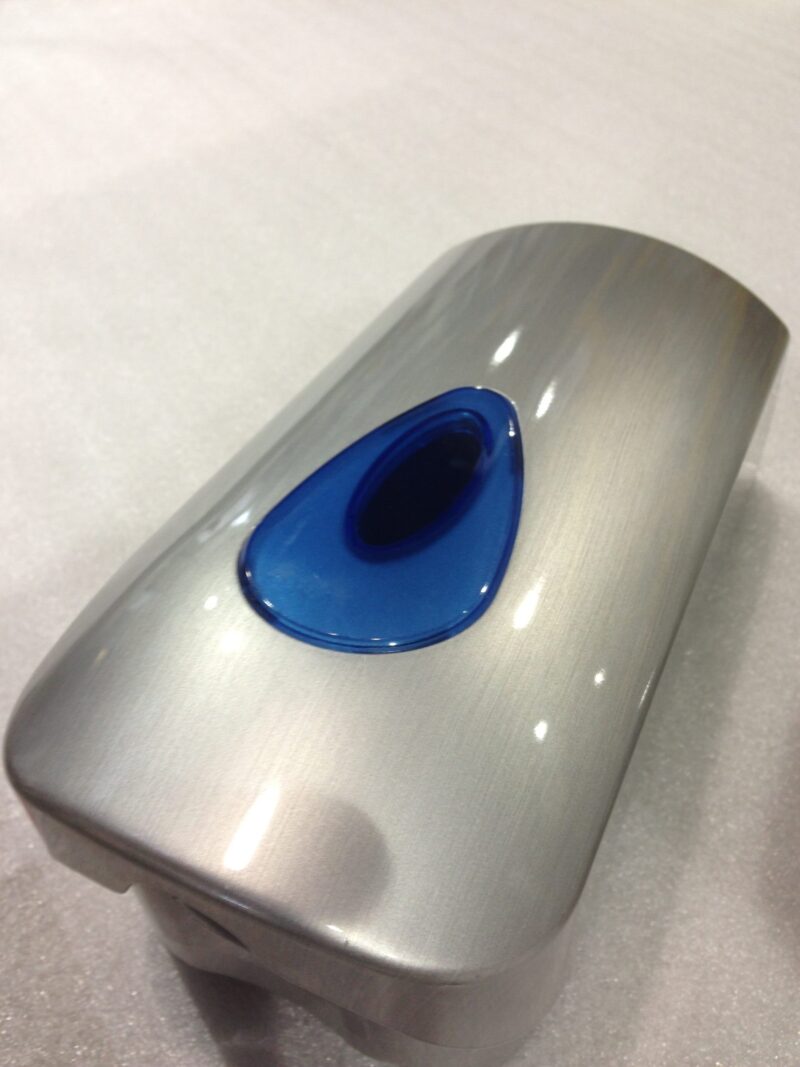 Soap dispencer brush metal effect – Water transfer