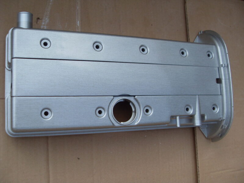 Vuaxhall VX220 engine cover coated in metal hydrographic film
