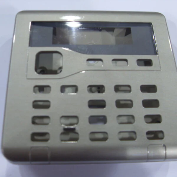 Alarm Keypad coated in metal hydrographic film