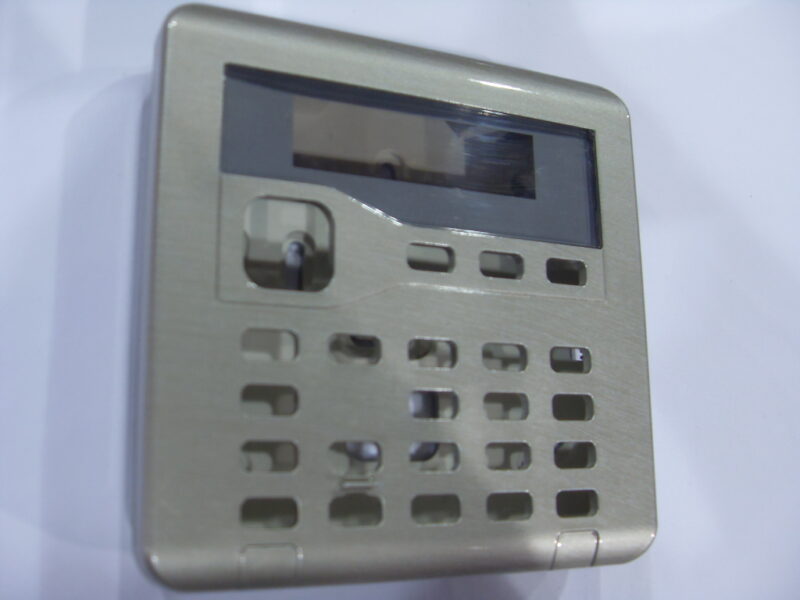 Alarm Keypad coated in metal hydrographic film
