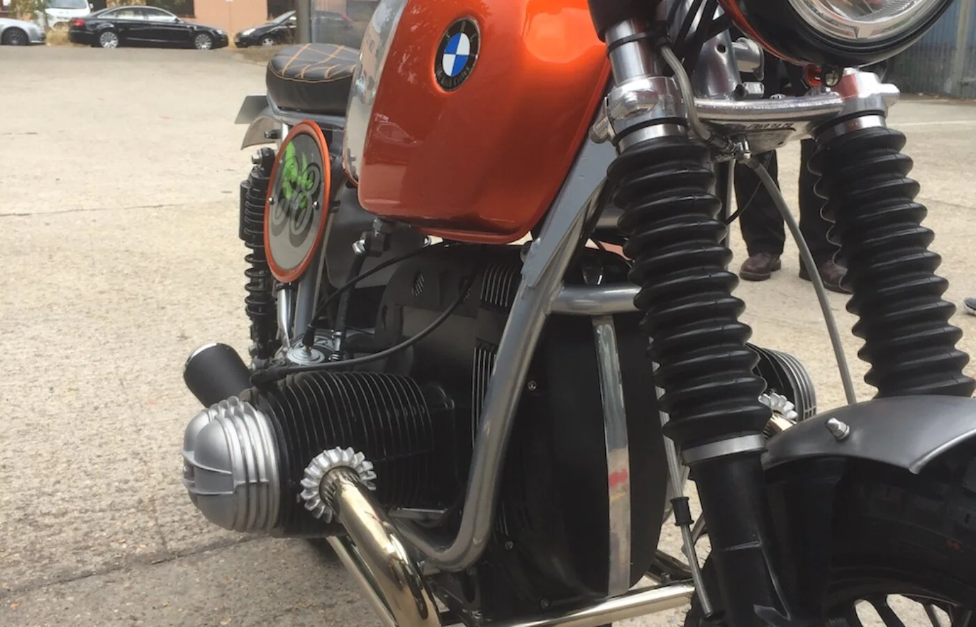 BMW Tanked Up