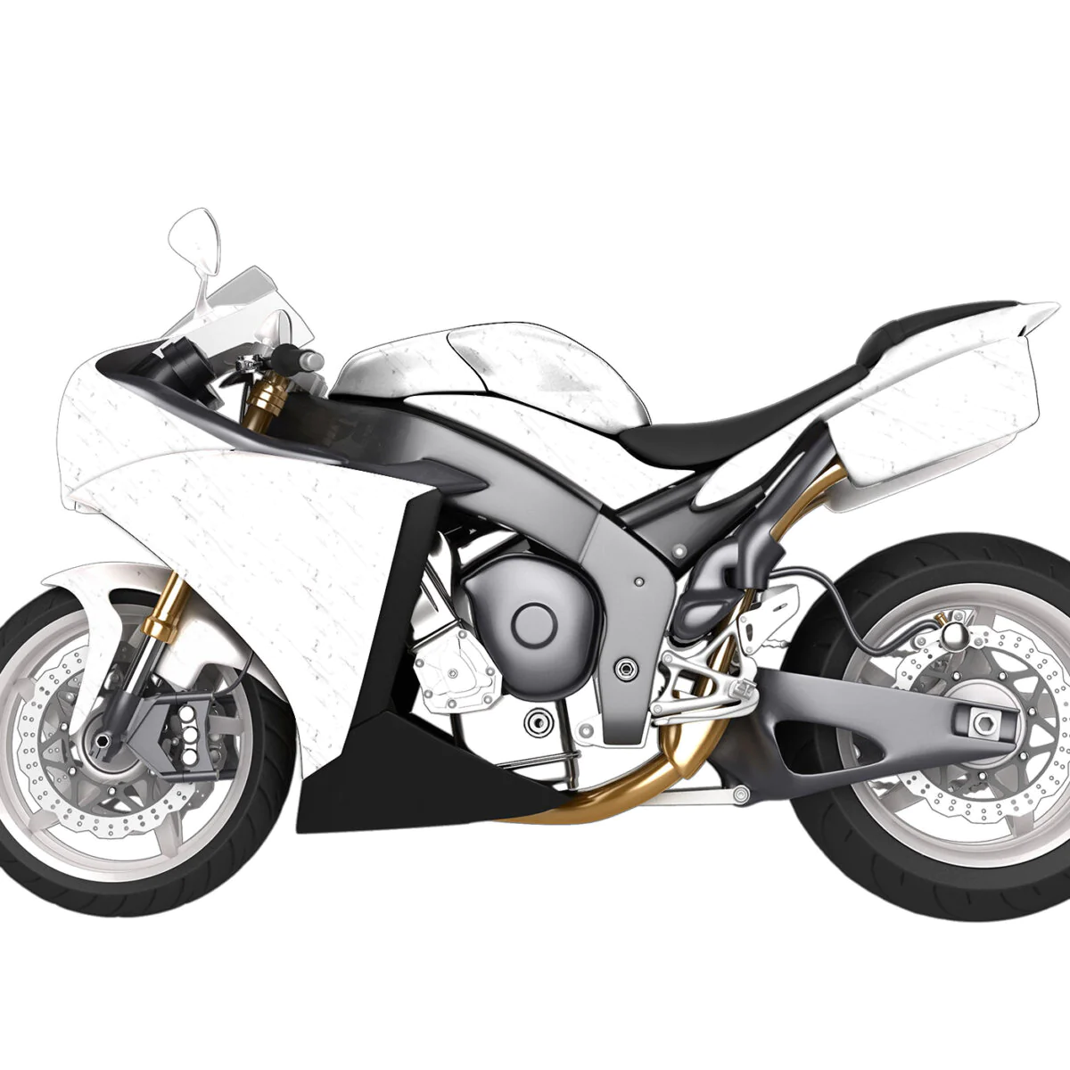 bike-YH352 White